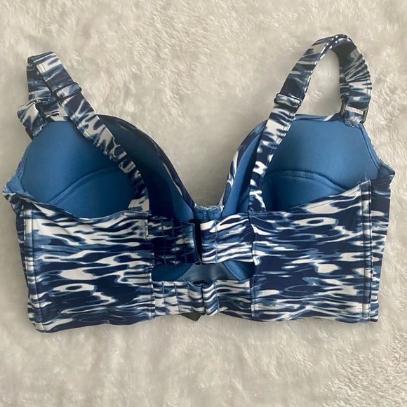 Smart & Sexy Plus-Size Long Lined Underwire Bikini.. Size 34DD. NWOT - Picture 3 of 5